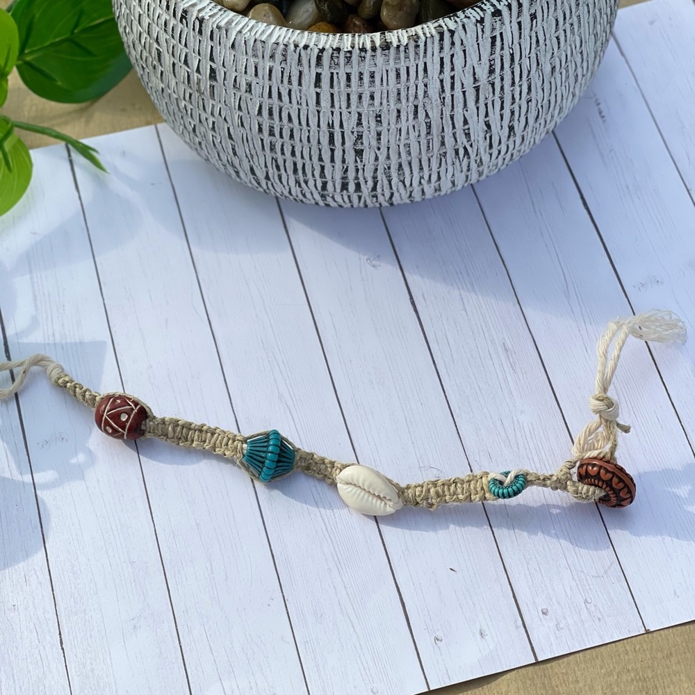 Handmade hemp bracelet